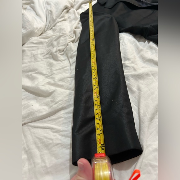 Men's Zara Black Double Button Lined Sport Jacket With Pockets Size 36 - Picture 11 of 13